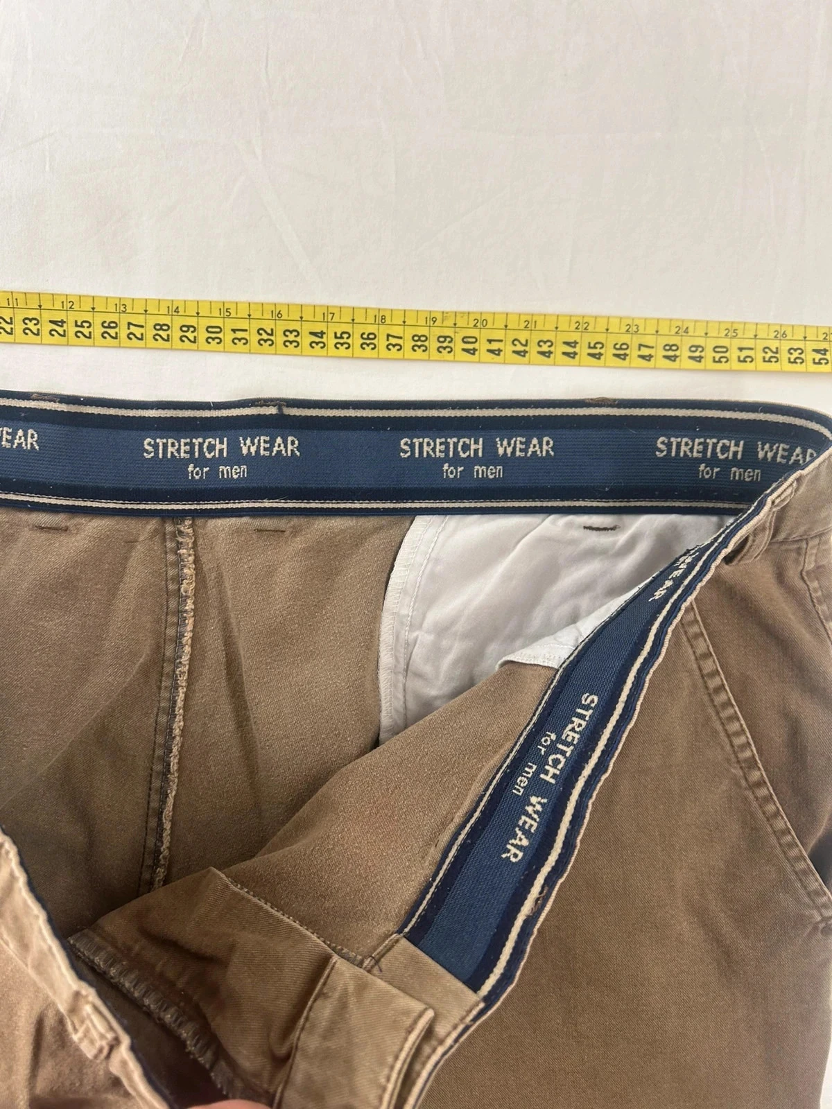 Beige brown straight cut Clay Cliffton jeans – photo 9